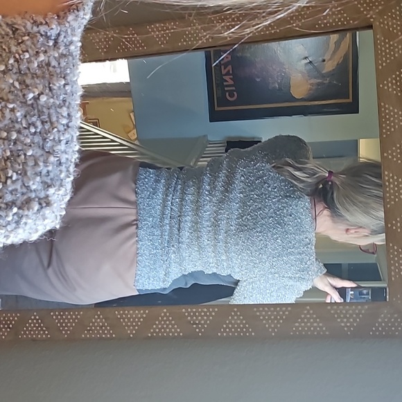 STUNNING REBECCA TAYLOR SNOWFLAKE TWEED MOTO WOOL MIX JACKET - Picture 10 of 13